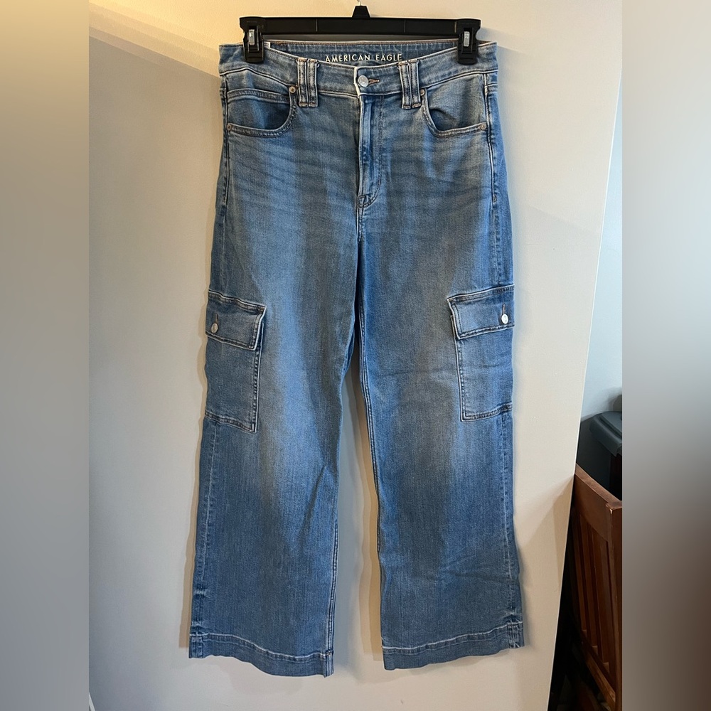 American Eagle Outfitters wideleg Jeans